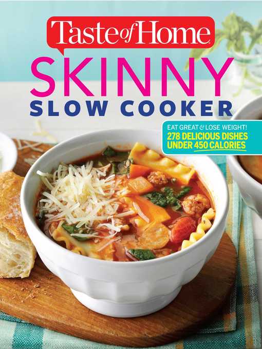 Title details for Taste of Home Skinny Slow Cooker by Taste of Home - Wait list